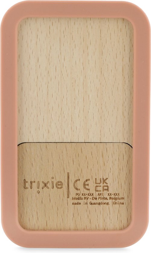 Trixie Wooden silicone baby phone - Mrs. Cat van Trixie