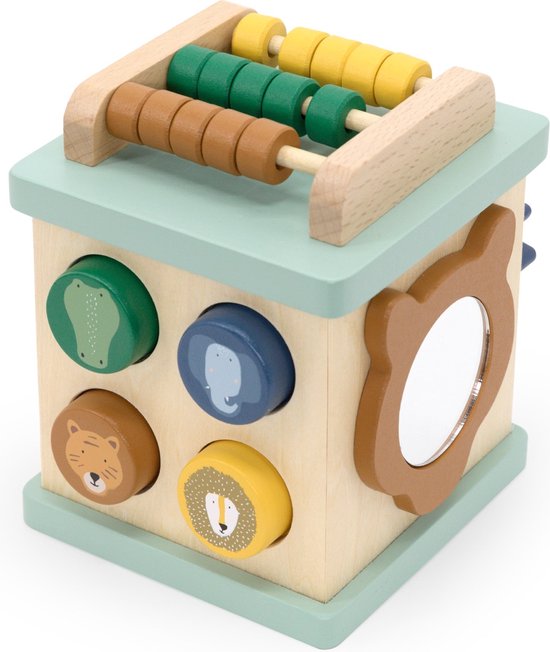 Trixie Wooden small activity cube van Trixie