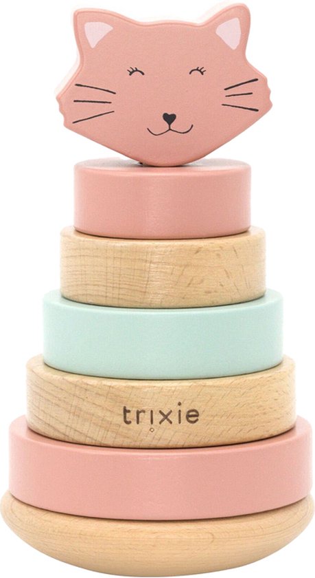 Trixie Wooden stacking toy - Mrs. Cat van Trixie
