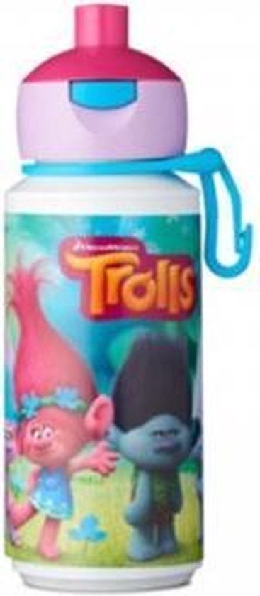 Trolls Pop-up Beker 275ml Blauw van T
