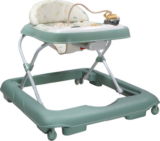 Tryco Baby Walker Dinosaurus Stonegreen Loopstoel TR-927068 van Tryco