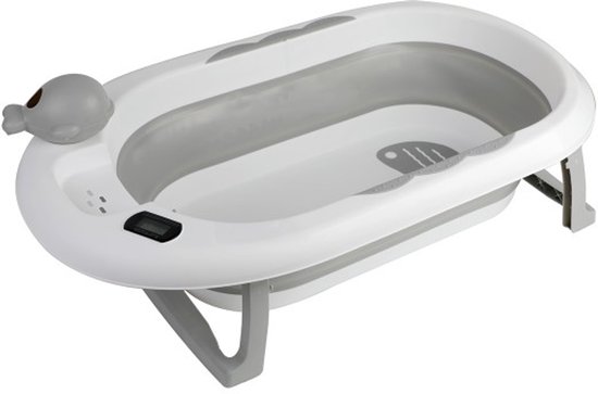 Tryco - Bath - Thermo Foldable Bath Tub - Grey van Merkloos