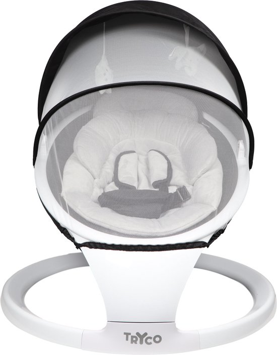Tryco Devina Deluxe Black/Grey Swing Babyschommel TR-282705 van Tryco