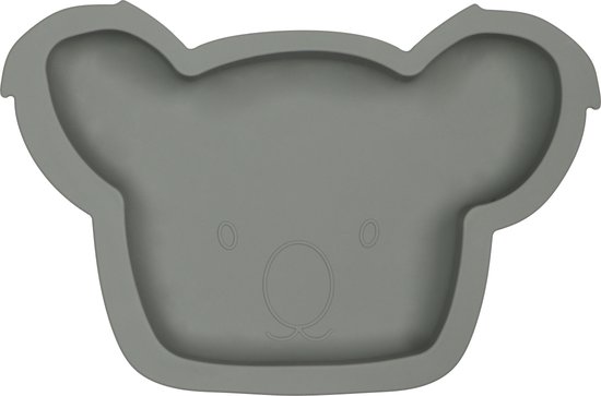 Tryco Koala Olive Gray Siliconen Bord TR-392817 van Tryco