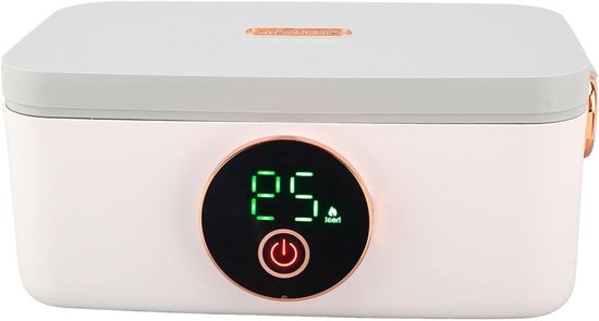 TTGoods - Draagbare Elektrische Voedselverwarmer Warmer voor Kantoor Auto Reizen - Oplaadbaar - USB Verwarming - 1L - Onderweg Dineren