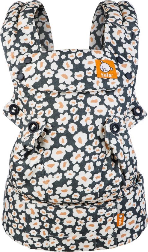 Tula Explore draagzak baby - Nightbloom - ergonomische draagzak vanaf geboorte van Merkloos