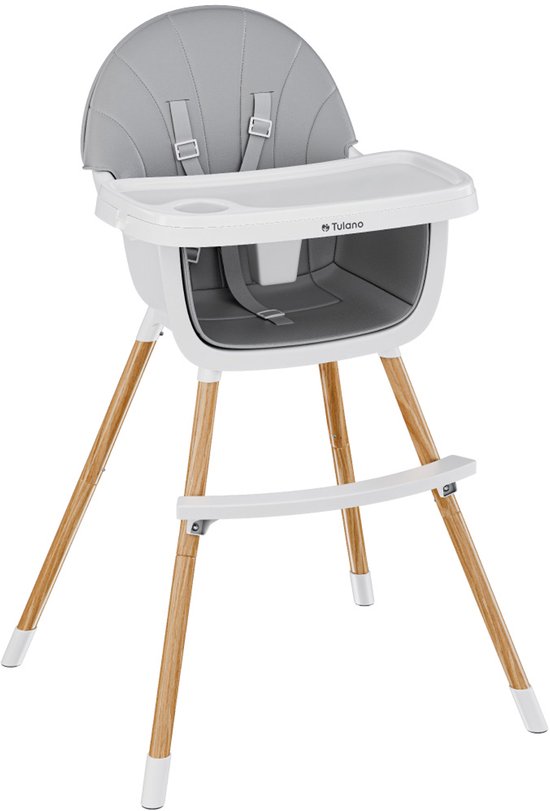 Tulano - Morsel - kinderstoel - grijs van Merkloos