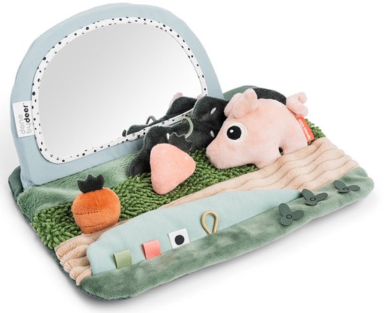 Tummy Time Sensory Mirror Tiny Farm van Skip Hop