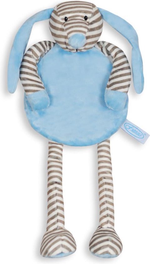 Tutpop hond blauw gestreept
