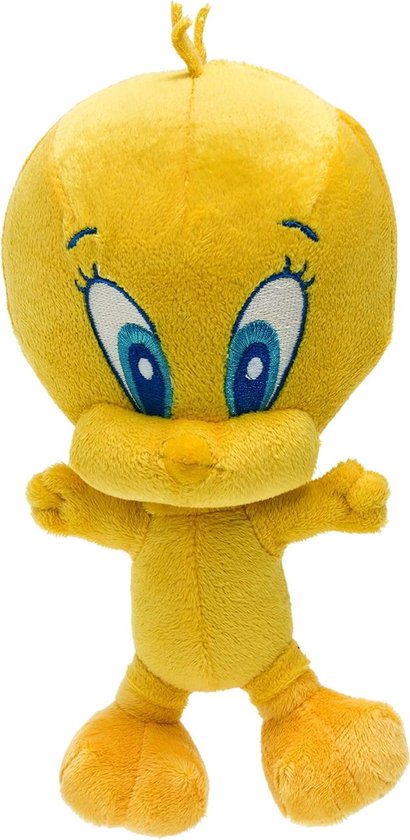 Tweety Pluche - Knuffeldier Baby - Cadeau Idee - Knuffelzacht Materiaal - 30 cm - Geel