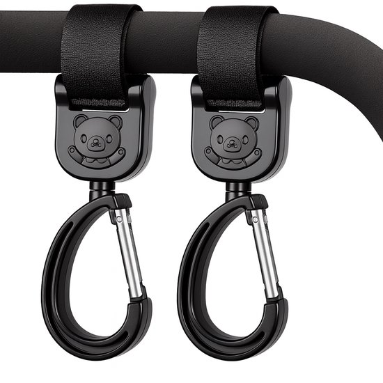Twenty4seven® Tassenhaakjes voor Kinderwagen - Buggy Tassenhaak - Tashanger / Tassenhanger - Universele Haak - Set van 2 van Twenty4seven