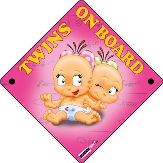 Twins on Board, Roze, Meisjes van Merkloos