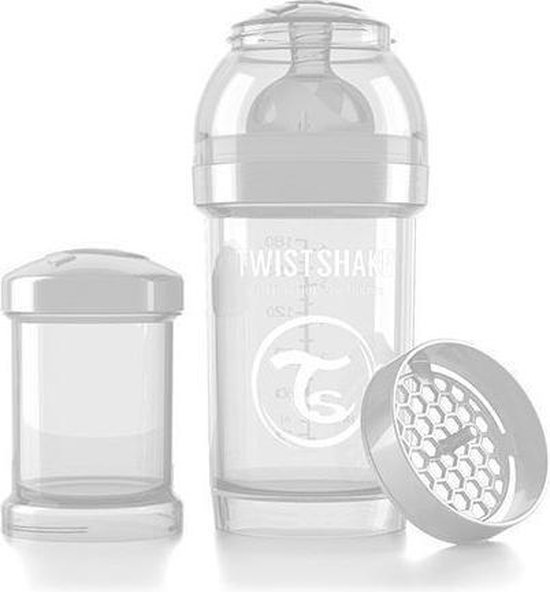 Twistshake Anti-colic babyfles - White Diamond  330ml van T