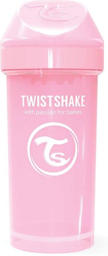 Twistshake Kid Cup 360ml Pastel Pink van T