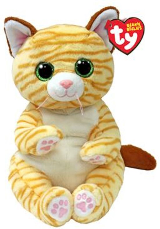 TY Beanie Babies Bellies Mango Cat Medium van T