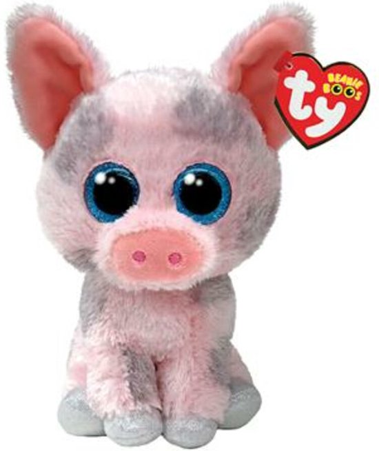 TY Beanie Boo's Hambone Pig 15 cm 1 stuk van T