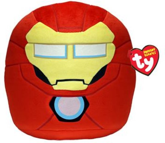 TY Iron Man Squish a Boo 20 cm van Ty
