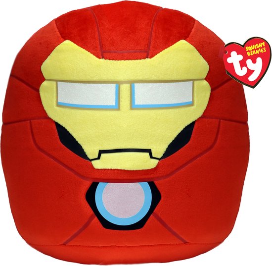 TY Iron Man Squish a Boo 31 cm van T