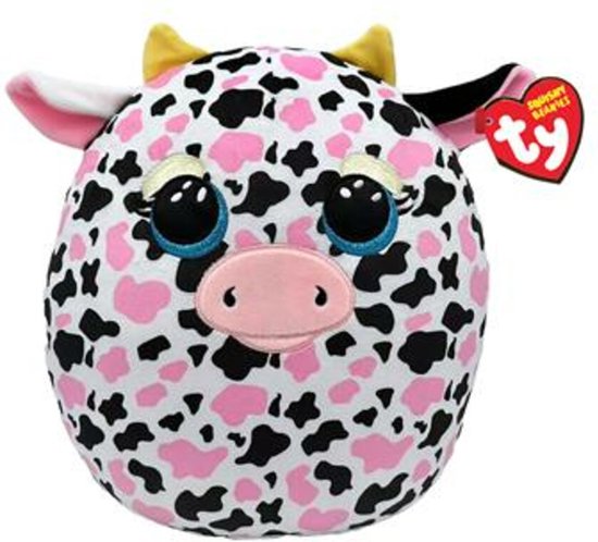 TY Squish a Boo Milkshake Cow 31 cm van T