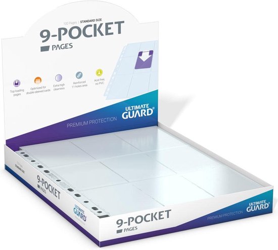 UG 9-Pocket Pages (100) van $