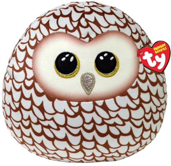 Uil Squish a Boo 25,4 cm - Zacht Pluche Speelgoed voor Kinderen - Collectible Knuffel