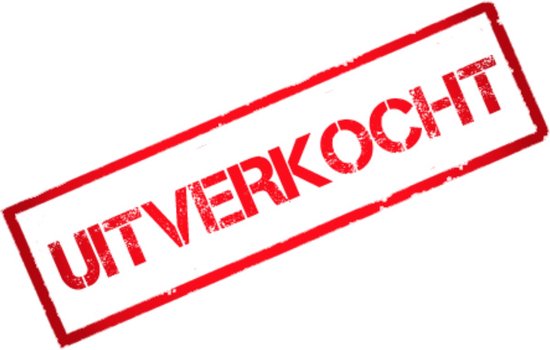 Uitverkocht van Maricoke.
