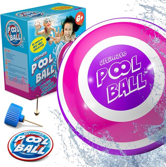 Ultimate Pool Ball Waterbal - Voor onder water dribbelen & duikspel - Kids