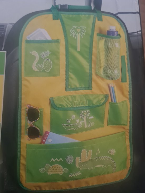 Ultimate speed Organizer voor autostoelrugleuning - 5 Vakken - 66x41cm van Ultimate