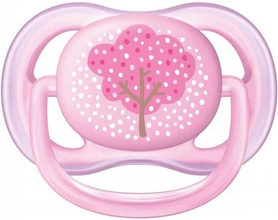 Ultra Air Fopspeen 0-6 Maanden Scf343/20 Meisjes Blauw - Philips - BPA-vrij van Philips