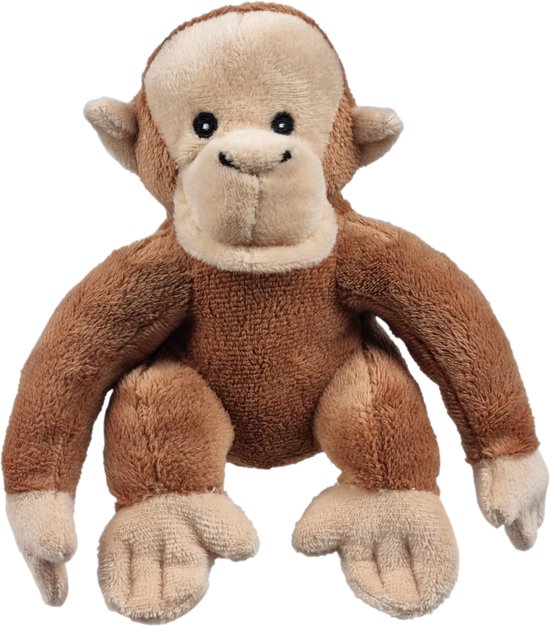 UNITOYS - Orang Oetan Oene - 13 cm - Natuurgetrouw - Knuffel van UNITOYS