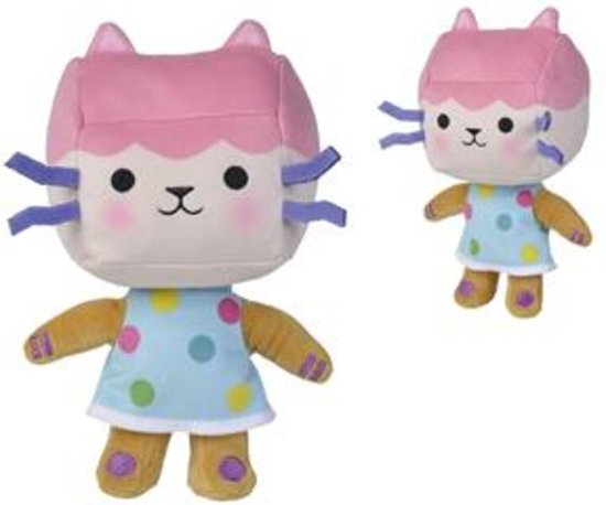 Universal Gabby's Dollhouse Baby Box Cat knuffel - 25 cm - Hoogwaardig materiaal van Merkloos