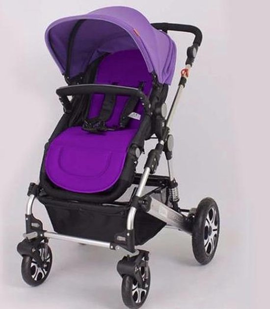 Universeel Buggy inlegkussen - Zwart - Buggy inlegger - Tweezijdig - Zomers