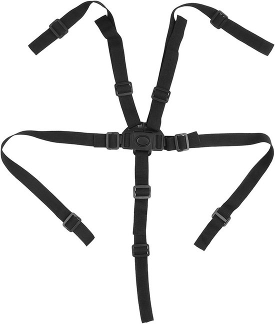 Universele 5-Punts Veiligheidsgordel voor Kinderstoel, Kinderwagen en Buggy - Verstelbaar van Merkloos