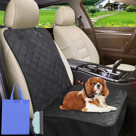 Universele autostoelhoes voor honden - H55 cm x W475 cm - antislip & verstelbaar - beschermhoes voor auto - SUV's, auto's & vrachtwagens van Universele