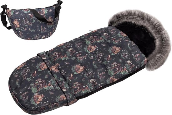 Universele Baby Voetenzak Winter voor Kinderwagen en Buggy Inclusief Verstelbare Lengte van Universele