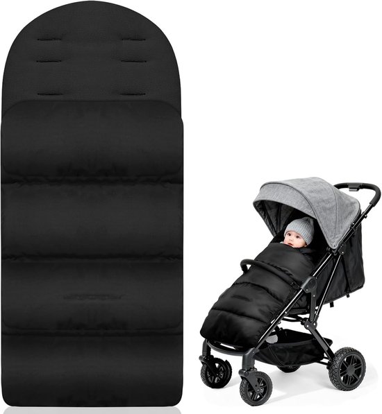 Universele Fleece Voetenzak voor Kinderwagen - Waterdicht, Warm en Ademend, Eenvoudig te Reinigen voor Alle Modellen