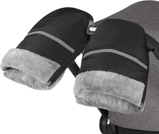 Universele Kinderwagen Handmof - Waterdicht & Winddicht Fleece Warmte Accessoire van Universele