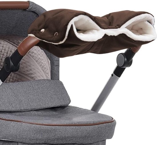 Universele Kinderwagen Handwarmer met Warme Fleece Voering voor Elk Weer