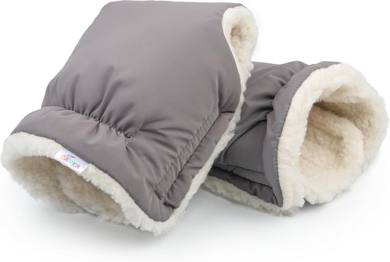 Universele Kinderwagen Handwarmer Waterdicht en Winddicht met Warme Fleece Voering van Merkloos