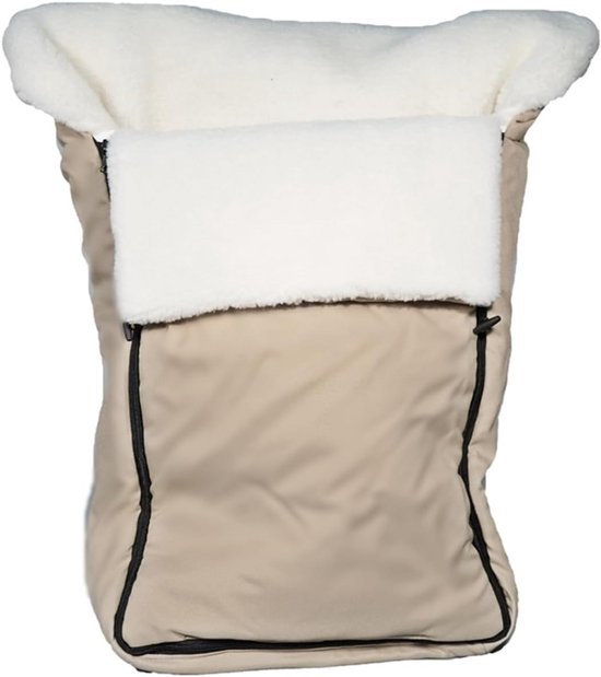 Universele Kinderwagen Voetenzak Beige - Warm en Comfortabel voor Elk Seizoen