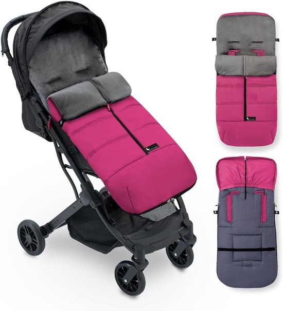 Universele Muffin voor Kinderwagen - Zacht, Warm en Wasbaar van Universele