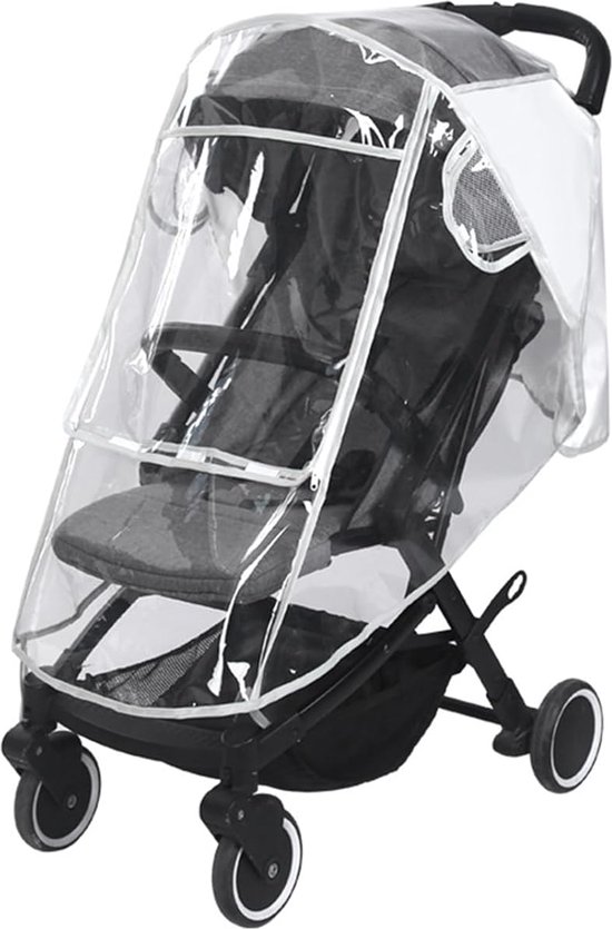 Universele regenbescherming voor kinderwagen, kinderwagen, regenhoes, regenhoes voor buggy, universeel comfort, regenhoes, babyregenhoes voor buggy, kinderwagen, regenbescherming voor baby van Universele