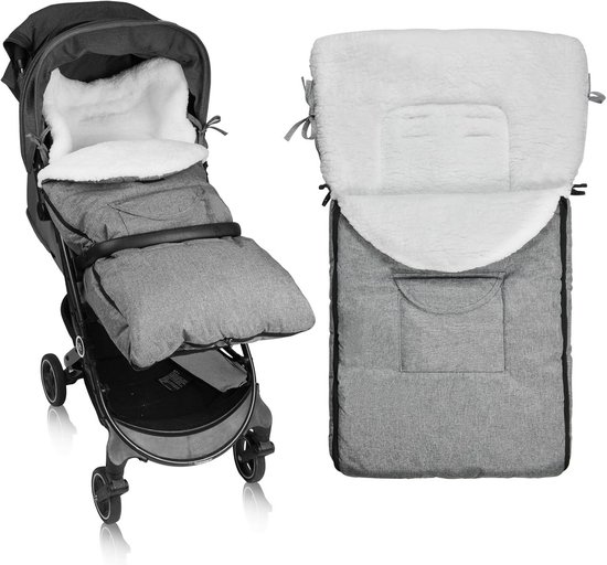 Universele Thermische Voetenzak voor Kinderwagen en Buggy - Dik Gevoerd Wintermodel - Machine Wasbaar van Merkloos