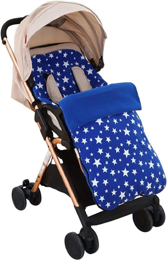 Universele Voetenzak - Baby Toes - Baby Warm Houden - Verstelbare Gordelgaten - 40 x 90 cm - Zwart