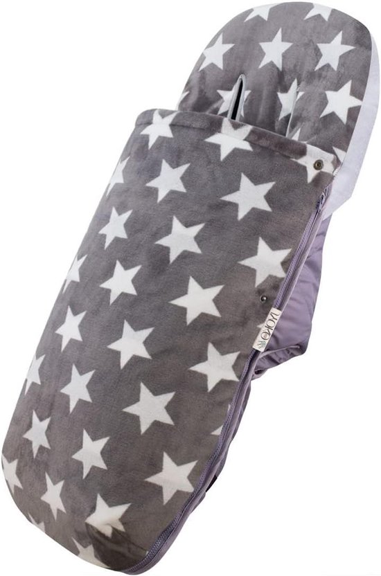 Universele Voetenzak - Kinderwagen Accessoire - Bescherming tegen kou - Hypoallergeen fleece materiaal - 42 x 100 cm - Nordic Scandi