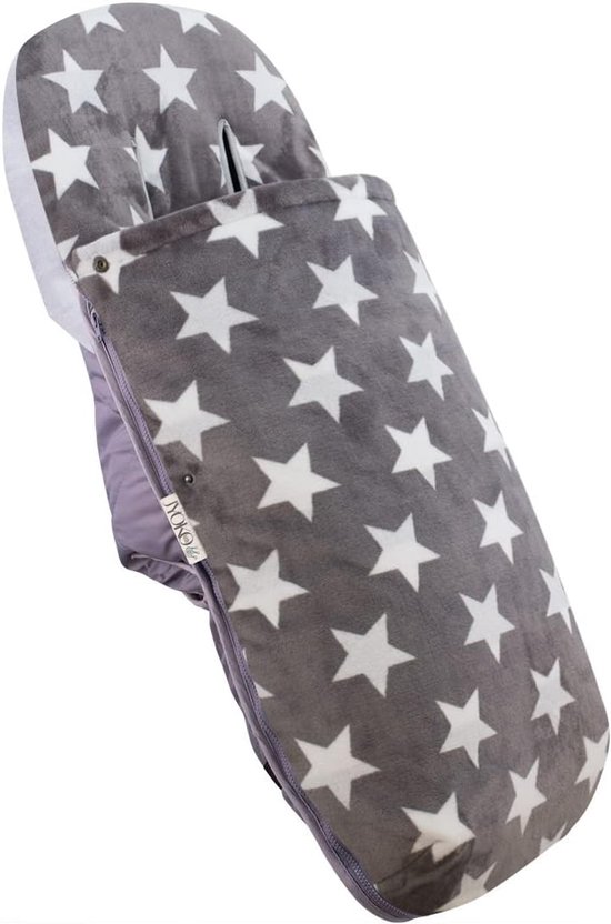 Universele Voetenzak - Kinderwagen Accessoire - Warmte en Comfort - Hypoallergeen Fleece Materiaal - 42 x 100 cm - Nordic Scandi van Universele