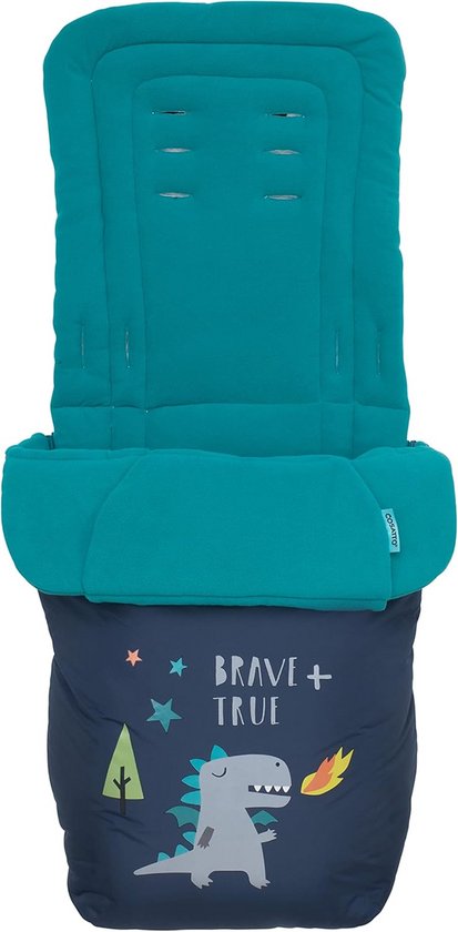 Universele Voetenzak - Kinderwagen Accessoire - Warmte en Comfort - Omkeerbaar Zomer/Winter - Langere Lengte - Multicolor