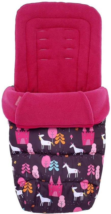 Universele Voetenzak - Kinderwagen Zak - Baby Comfort - Omkeerbare Voering - Langere Lengte - Eenhoorn Land
