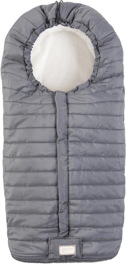 Universele Voetenzak - Kinderwagen Zak - Baby Warm Houden - Gerecyclede PET Vulling - 100 cm - Grijs