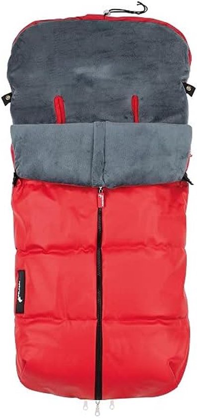 Universele Voetenzak - Kinderwagen Zak - Baby Warm Houden - Waterdichte Kunstleer - 60 x 5079 cm - Rood